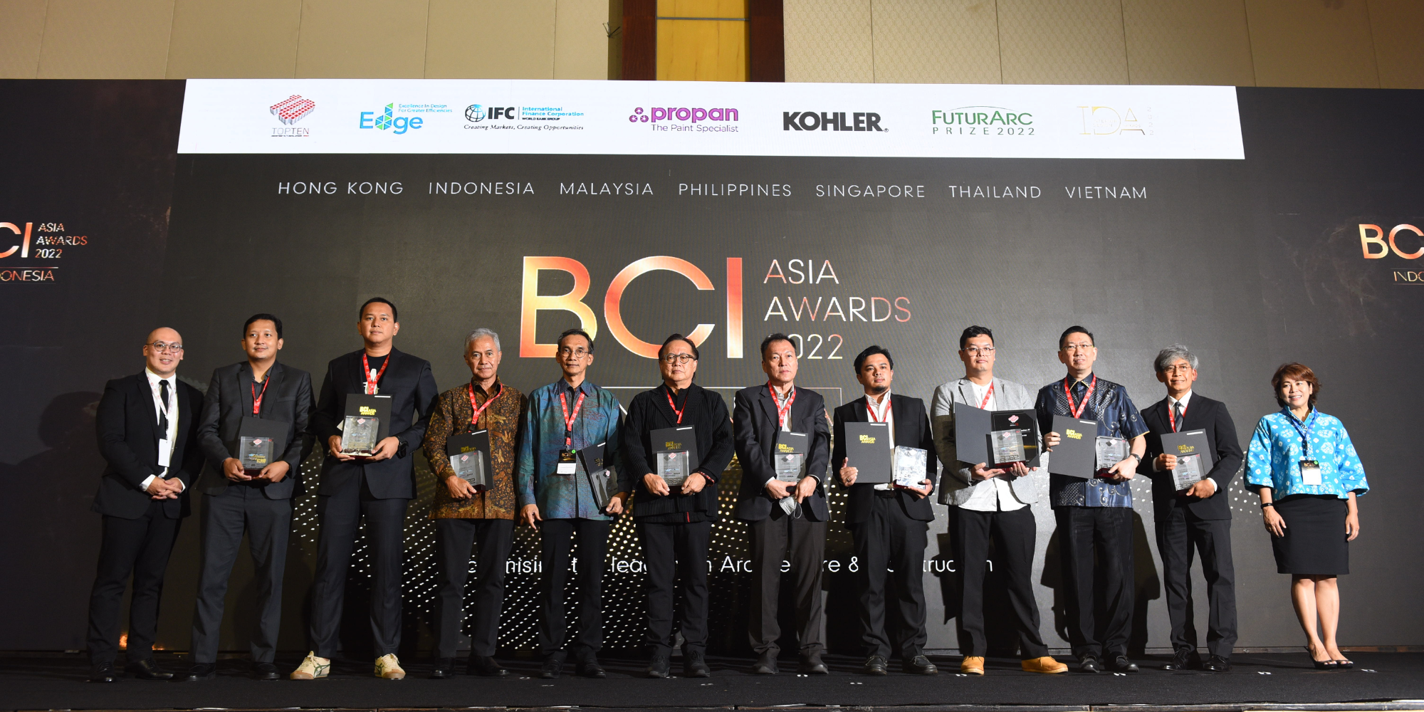Hình ảnh nổi bật cho “ BCI Asia Awards Indonesia 2022 ”