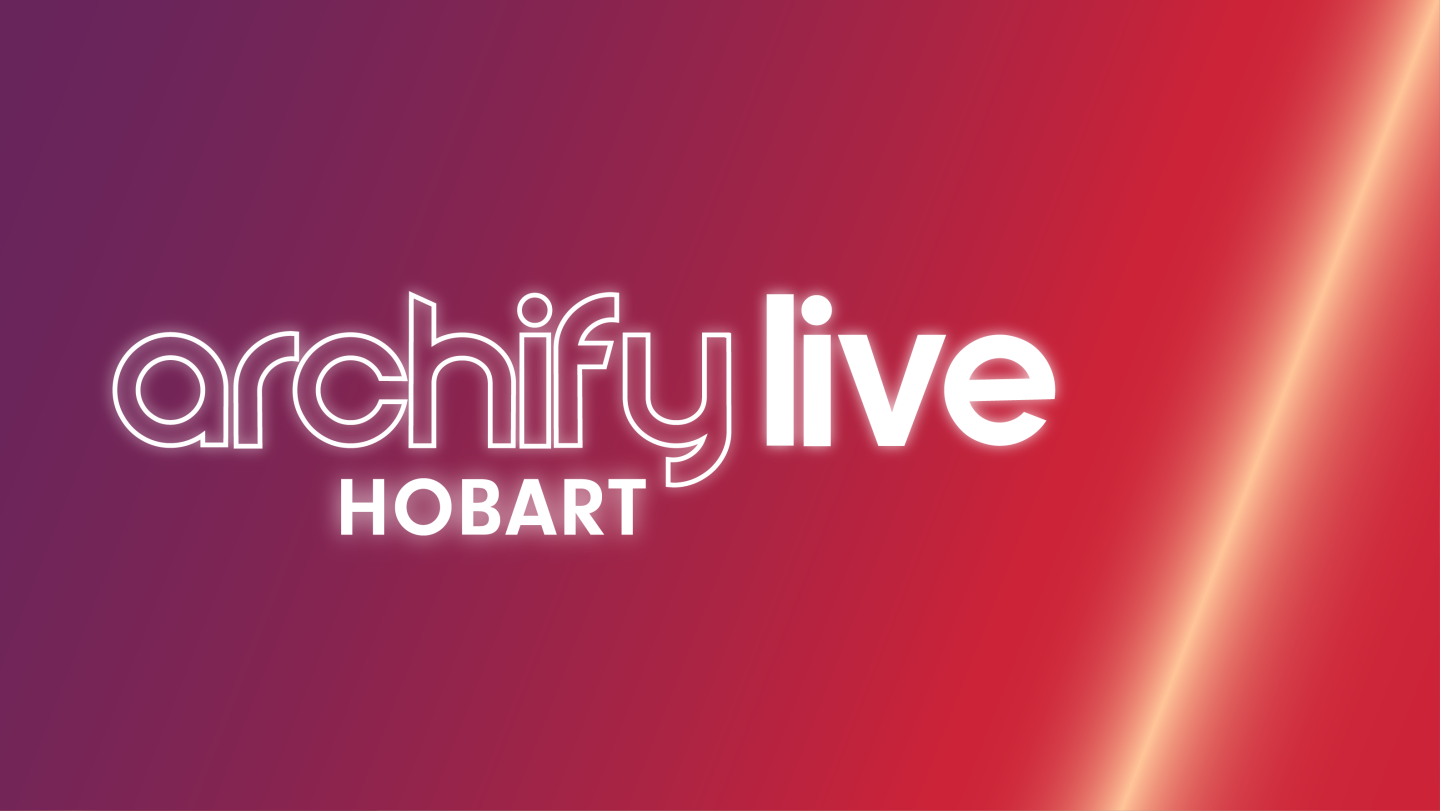 Archify Live Hobart November 2023
