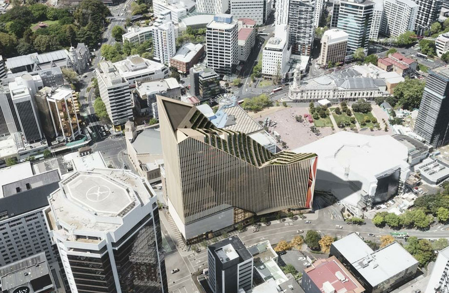 Aotea Central Overstation / The Symphony Centre